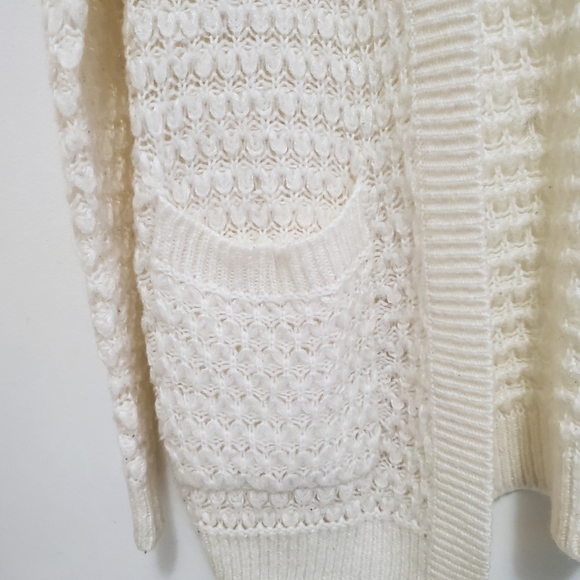 Open Front Cardigan Sweater - Picture 3 of 6